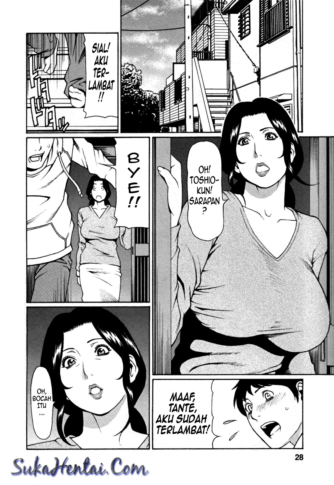 Komik hentai sex hot gimmick tante tubuh sintal big boob