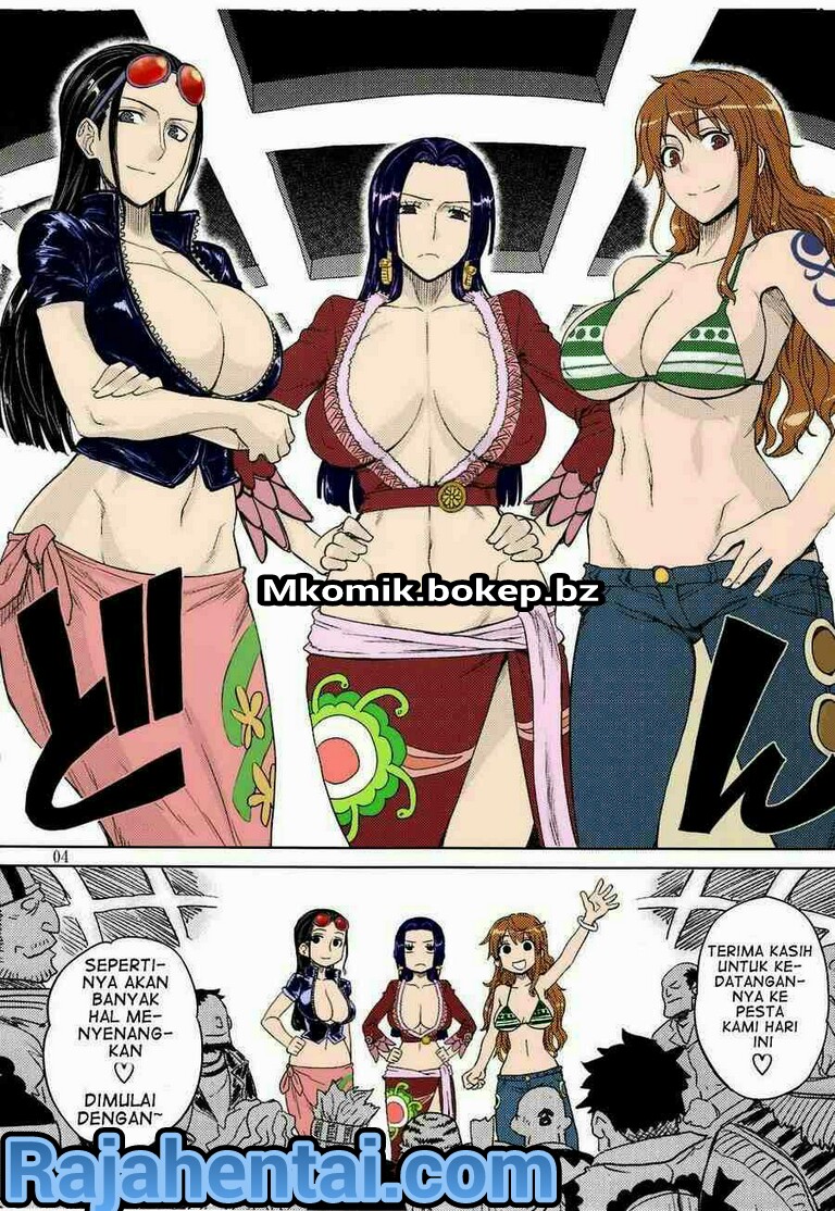 Nami Robin Dan Hancock XXX Mahenku rajahentai Baca Komik XXX  