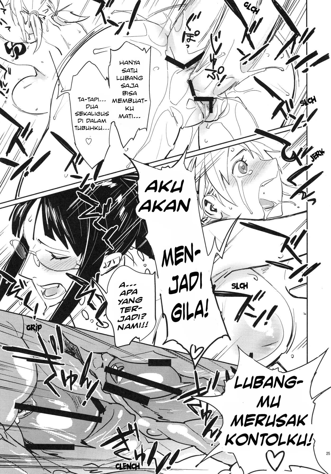 Manga Hentai XXX Komik Sex Bokep Nami dan Nico Robin Mesum - One Piece 25